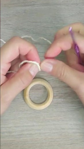How to crochet a ring! #rings #howtocrochet #crochet