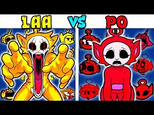 ALL LAA LAA VS PO TEST | FNF Character Test | Gameplay VS Playground