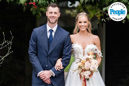 “Smallville”'s Laura Vandervoort Marries Adam Coates in 'Rustic and Elevated' Wedding (Exclusive)