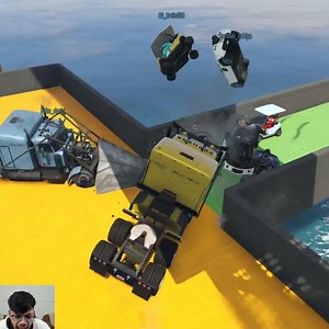 Car Vs Car 988.677% People Become Monkey After This Race In Gta 5 part 2 | Techy Gamerz