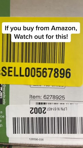 If you shop on Amazon, then look out for return labels on your “new” products that you order! #amazon #amazonfinds #amazonmusthaves #amazonorder #fyp