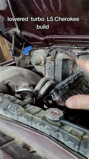 Lowering my 1976 Cherokee #boosted #lowered #jeep