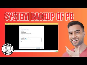 How to Make a System Backup of Your Computer | Protect Your Entire PC