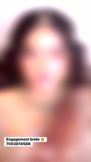 Engagement bride 👰‍♀️ | Makeup Artist Pami Rana Ghosh 7003810586