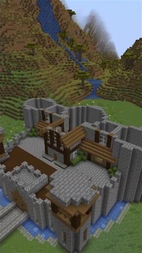 Minecraft Castle Build Time-Lapse! #minecraft #building