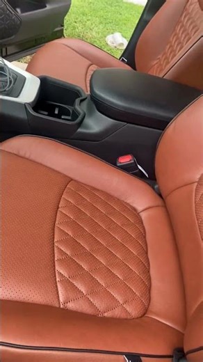 This RAV4 Is Absolutely LUXURIOUS inside | Amaretto Katzkin Leather Seats