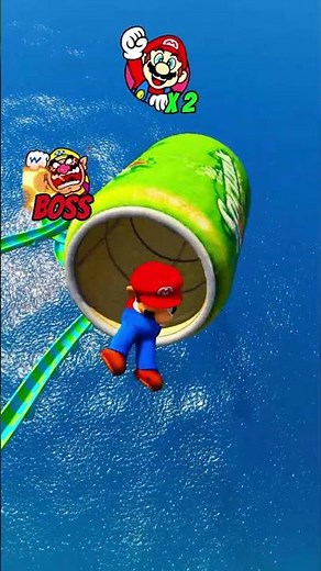 Mario Water Slide | Wario Boss Level #1