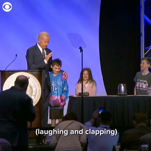 Former Vice President Joe Biden twice joked about hugging and touching people during a speech at the IBEW conference in Washington, DC on Friday. Several women have accused Mr. Biden of touching them inappropriately. Earlier this week, the former vice president said he would be more “mindful” of people’s personal space.(CBS Newspath) | WTOL 11