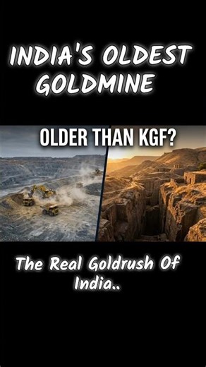 India’s Oldest Goldmine Older Than KGF? #shorts