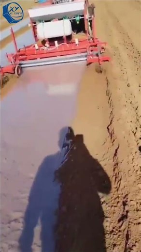 Drip Irrigation & Mulch Fertilizer Machine in Action #grainbinsilostiffenerproductionlne #agrifuture