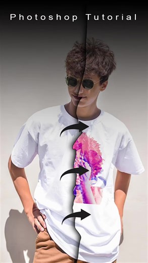 How to Place an Image on a T-Shirt using Adobe Photoshop