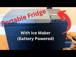 Ecoflow GLACIER: The FIRST EVER Car Refrigerator with an Ice Maker!