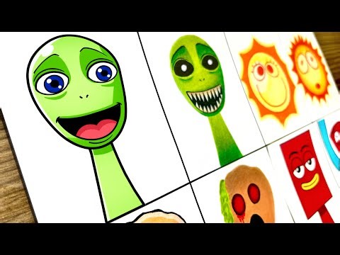 Drawing Incredibox Sprunki OC: Normal VS Horror / NEW My Sprunki OC Phase