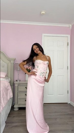 the perfect pink wedding guest dress 💗 @p‪@peppermayo‬