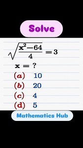 105 reactions · 206 comments | Solve #solve #viralreels #viral #maths #simplify | Mathematics Hub | Facebook