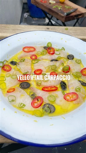 11 reactions · 27 comments | Dutch yellowtail carpaccio. So fresh,...
