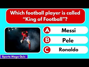 Sports Mega Quiz #1 | Test Your General Sporting Knowledge | 50 Questions💡|