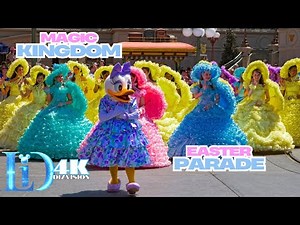 Magic Kingdom 4K Easter Parade Parade 2025