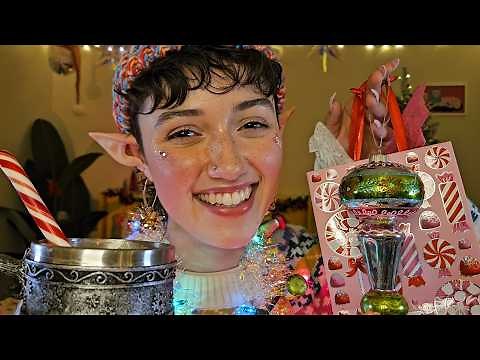 ASMR Santa’s Elf Helps You Feel the Christmas Cheer 🎄🎀✨(personal attention, whispered rp, sleep aid)