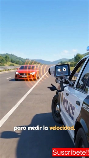 ¡La FÍSICA con la que la POLICÍA detecta tu velocidad al instante! 👮⚡