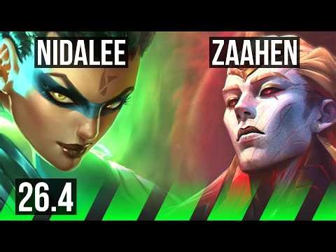 NIDALEE vs ZAAHEN (JGL) | KR Master | 26.4