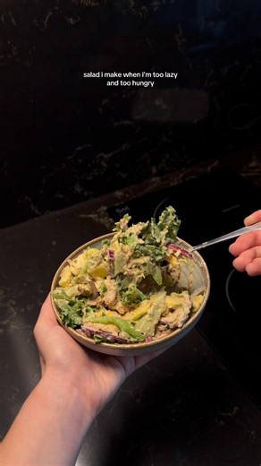 High protein tuna salad 🥗