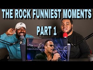 WWE The Rock's Most Hilarious Moments Ever(Compilation) Part 1 - (REACTION)