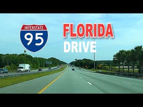 I-95 Florida Drive 4K 🇺🇸 | Real American Highway POV