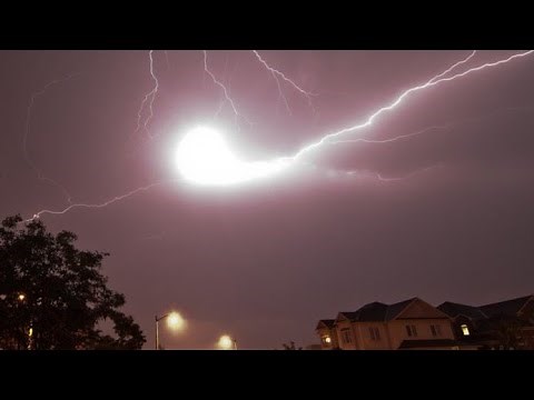 Lightning Ball Caught on Camera 2023