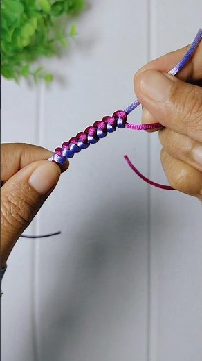 braided cord bracelet tutorial #macramebracelet #paracordknots