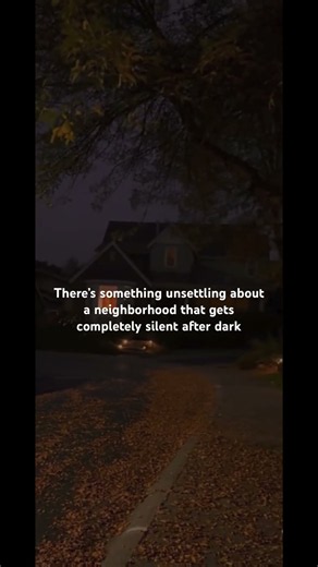 Everything looks normal… until you notice the house at the end of the street