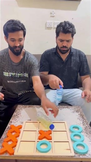 Bottle Flip + Tic Tac Toe Speed Challenge #shorts #shortvideo #shortsfeed