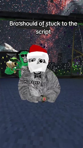 @flipzz gt you should of stuck to the script bro #gorillatag #gtag #funnyvideo #skit #funny