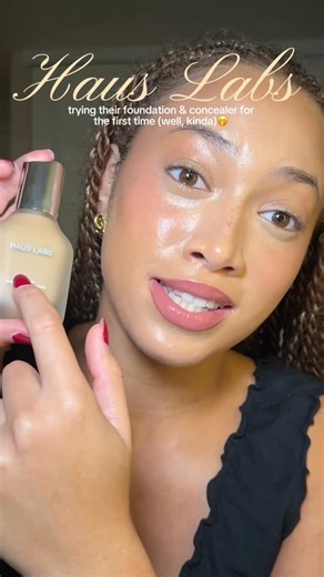 J A Y L A | Model & Creator🌷 on Instagram: "The number 1 foundation that’s used on me when I’m modeling…🤭 @hauslabs Products: Haus Labs triclone skin tech foundation in 270 light medium neutral Haus Labs triclone skin tech concealer in 24 light medium neutral Haus Labs glassy flush balm in glassy hibiscus"