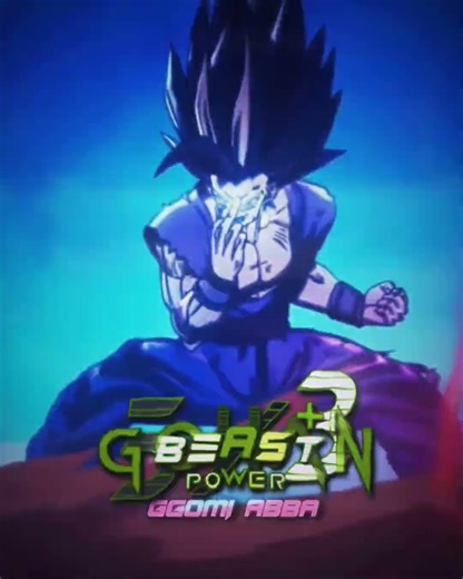 Gogeta blue vs Gohan beast #edit #1v1 #dragonball