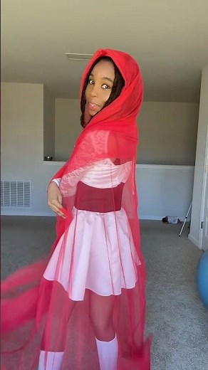 Little red riding Hood| last minute costume ￼