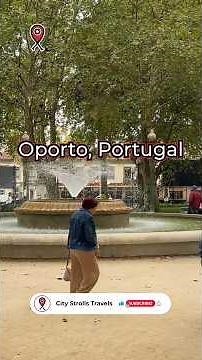 🎥 Walking peacefully in Porto city centre 🇵🇹 | Jardim do Marquês to Trindade | 4K