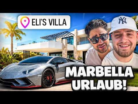 😱😍Eligella besucht! - Gaming Villa Roomtour in Marbella & 1. Hochzeitstag mit Celina! - Urlaubs Vlog