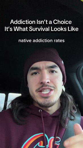 Addiction in Native communities didn’t start with “bad choices.” It started with colonization, displacement, and grief that had nowhere safe to go. Healing isn’t weakness—it’s resistance, reclamation, and survival. You are not the problem. You are the generation rewriting the story. #nativetiktok #NativeHealth #IndigenousHealth #fyp #addiction
