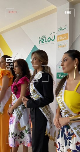 Detrás de cámaras de las candidatas a Reina