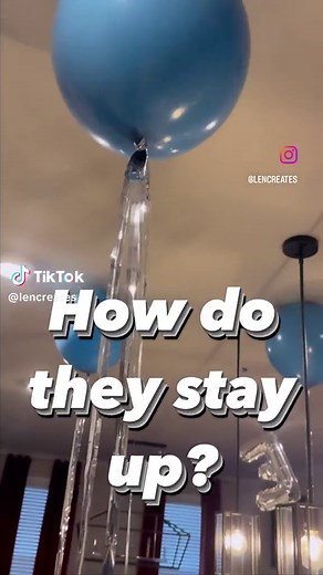 Keeping Balloons Up with Painter's Tape