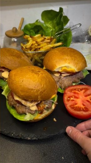 Burgery z Air fryer 🔥 #food