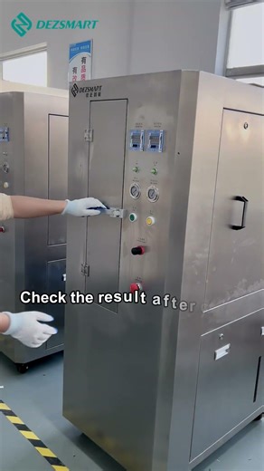 DEZSmart Pneumatic Stencil Cleaning Machine Remove Solder Paste Efficiently#SMTstencilcleaningDemo