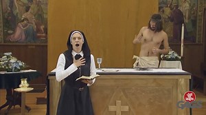 Jesus Wakes Up on the Cross - Just For Laughs Gags | Funny Pranks