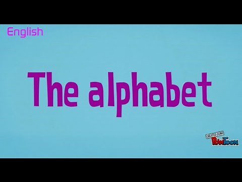 The alphabet