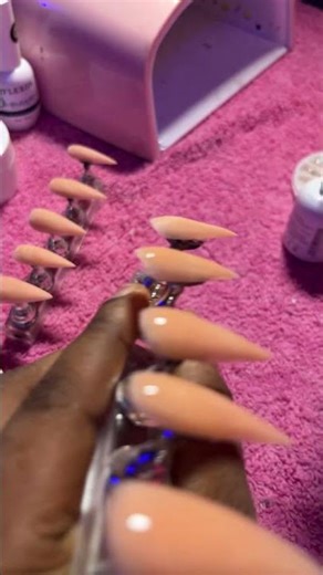 Let’s Make A pretty Nail Set #structuregel #naildesign #nails #poligel #nailart #nailtech