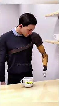 How a bionic arm moves just by thinking | arm prosthesis #bionicarm #armprosthesis #roboticarm #pro
