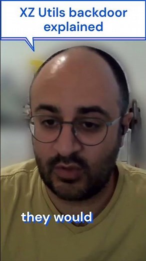 XZ Utils backdoor explained: The Strain of Open Source #shorts