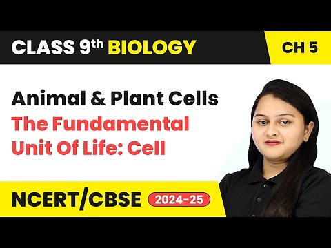 Animal and Plant Cells - The Fundamental Unit Of Life Cell | Class 9 Biology Chapter 5 | CBSE 2025