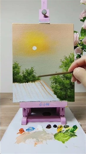 #howtopaint #art #painting #drawing #acrylicpainting #landscapepainting #acrylicscenery